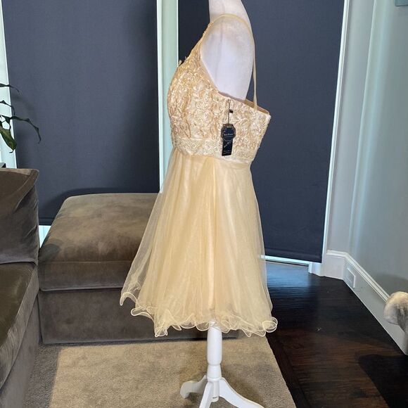 Women’s Sleeveless Short Prom Party Dress Size 14 NWT *READ DESCRIPTION - Picture 5 of 11